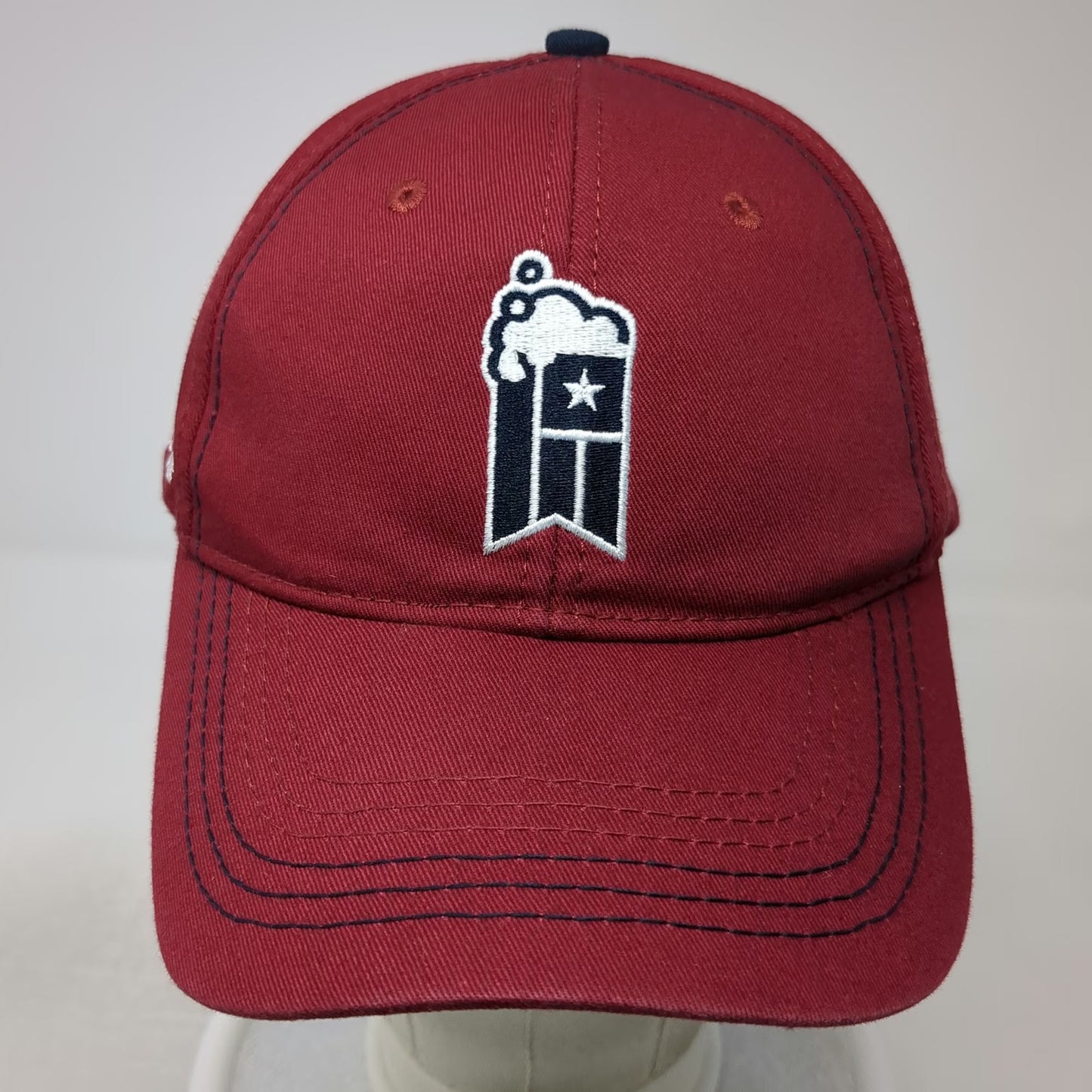 Red Baseball Cap One Size Great American Beer Festival 2014 Brewer Hat Cotton