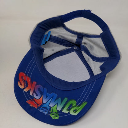 PJ Masks Boy's Strapback Hat Gray Blue Size OSFM Graphic Logo