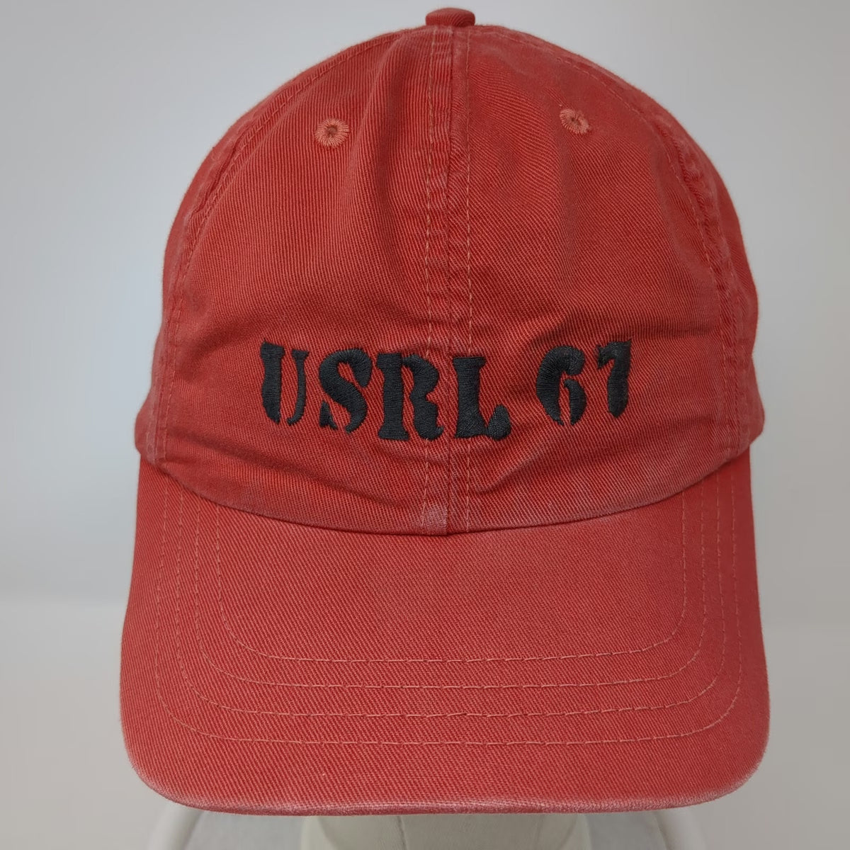 Polo Sport Ralph Lauren Baseball Cap Red One Size USRL 67 Cotton Adjustable Hat