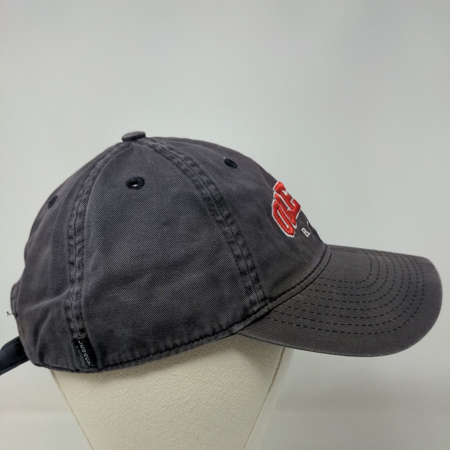 Legacy Men's Slideback Hat Blue Embroidered Ole Miss Rebels Logo 100% Cotton