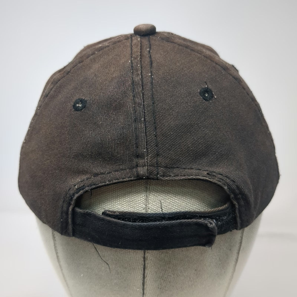 Image Solutions Albertsons Black Baseball Cap Hat OSFM Embroidered Cotton Strap
