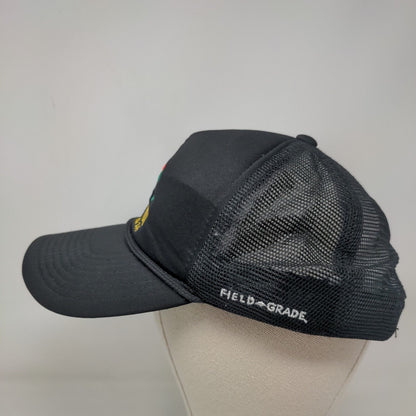 F*ck You Have A Nice Day Snapback Mesh Back Rope Trucker Hat Black One Size