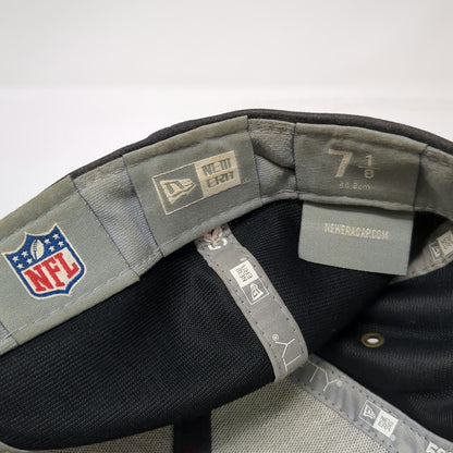 San Francisco 49ers NFL New Era Gray 7 1/8 Cap Flat Brim Heathered Fitted Shield