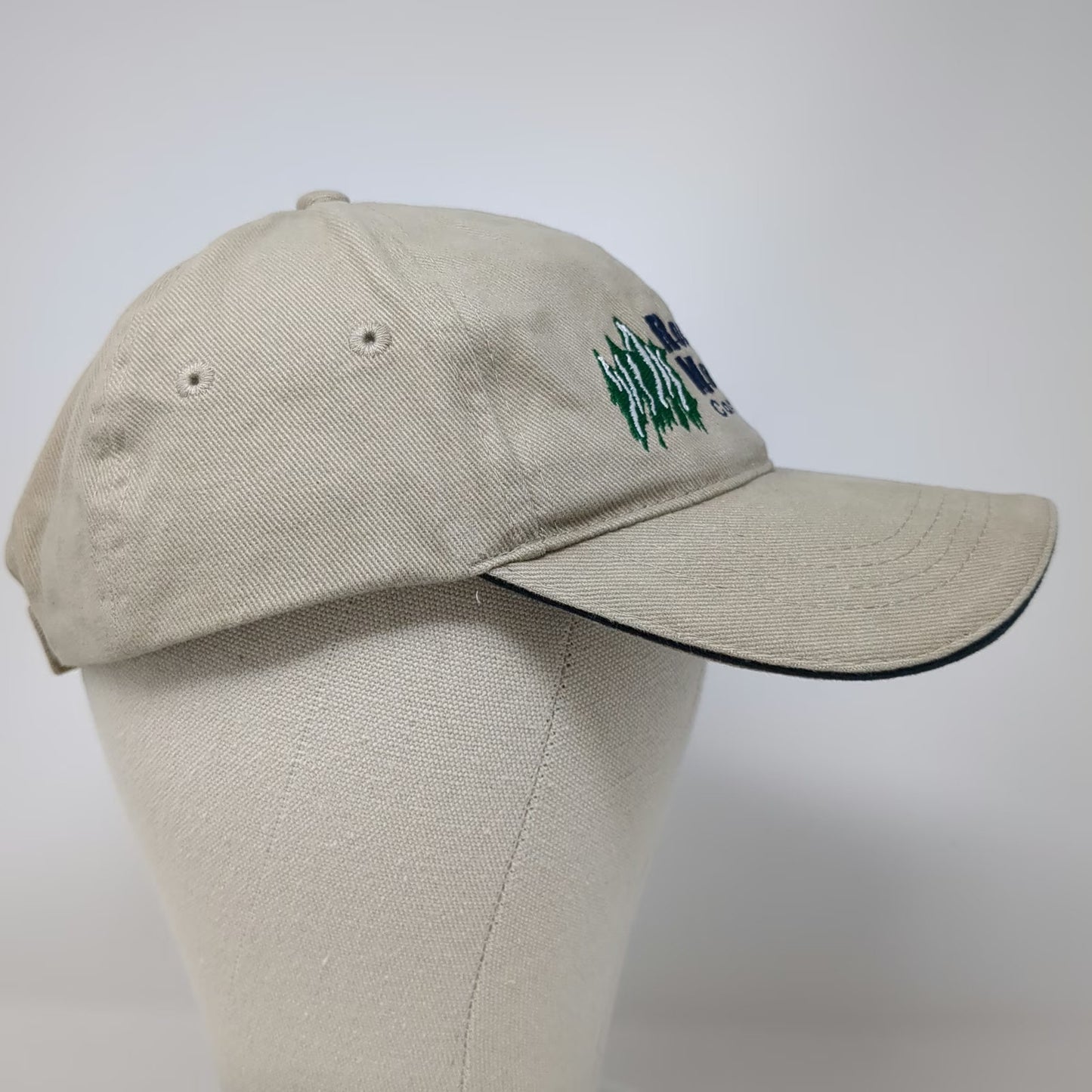 Fahrenheit Baseball Cap Beige One Size Rocky Mountain Construction Strapback Hat