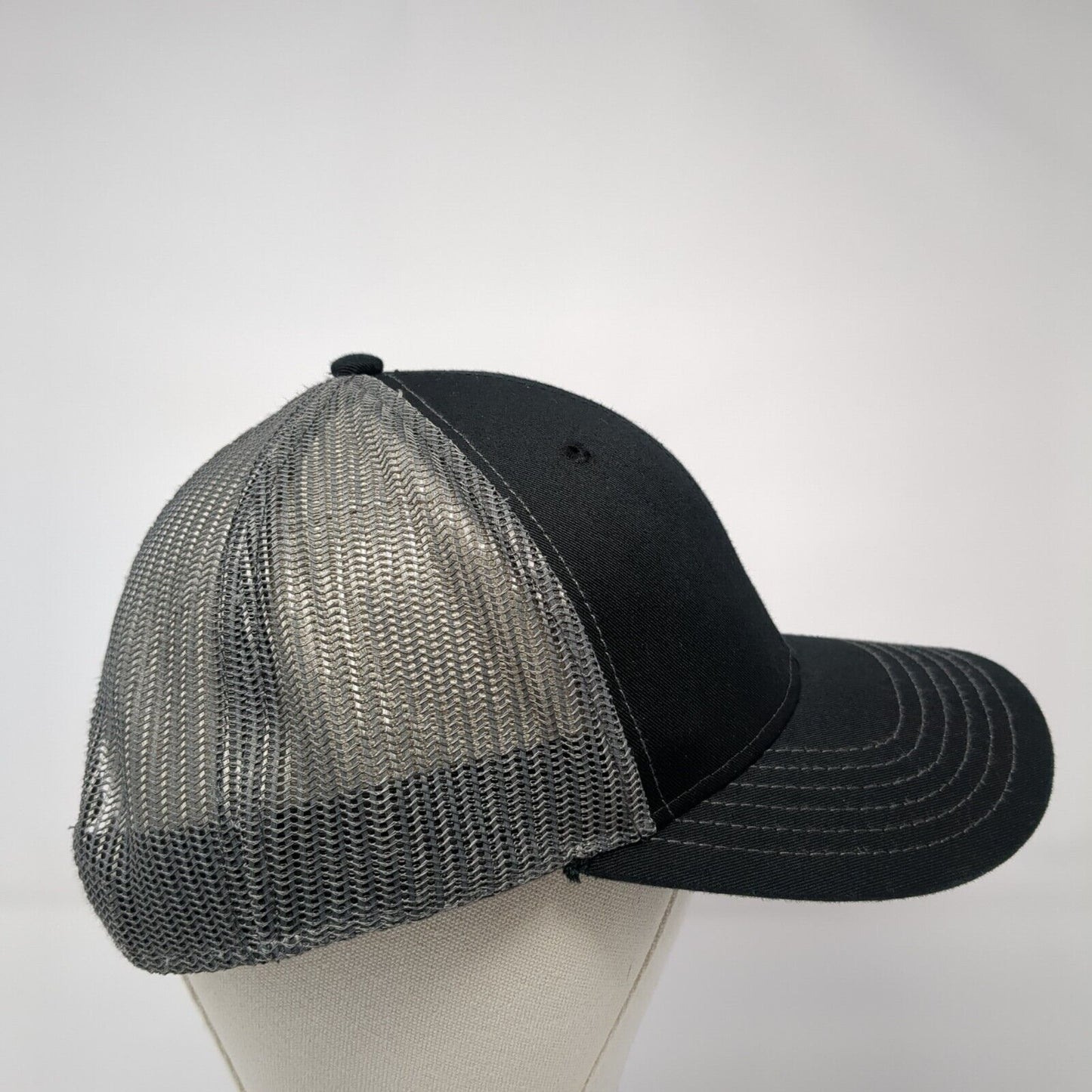 Teton Volkswagen Snapback Trucker Hat Black One Size Adjustable Mesh Back Otto