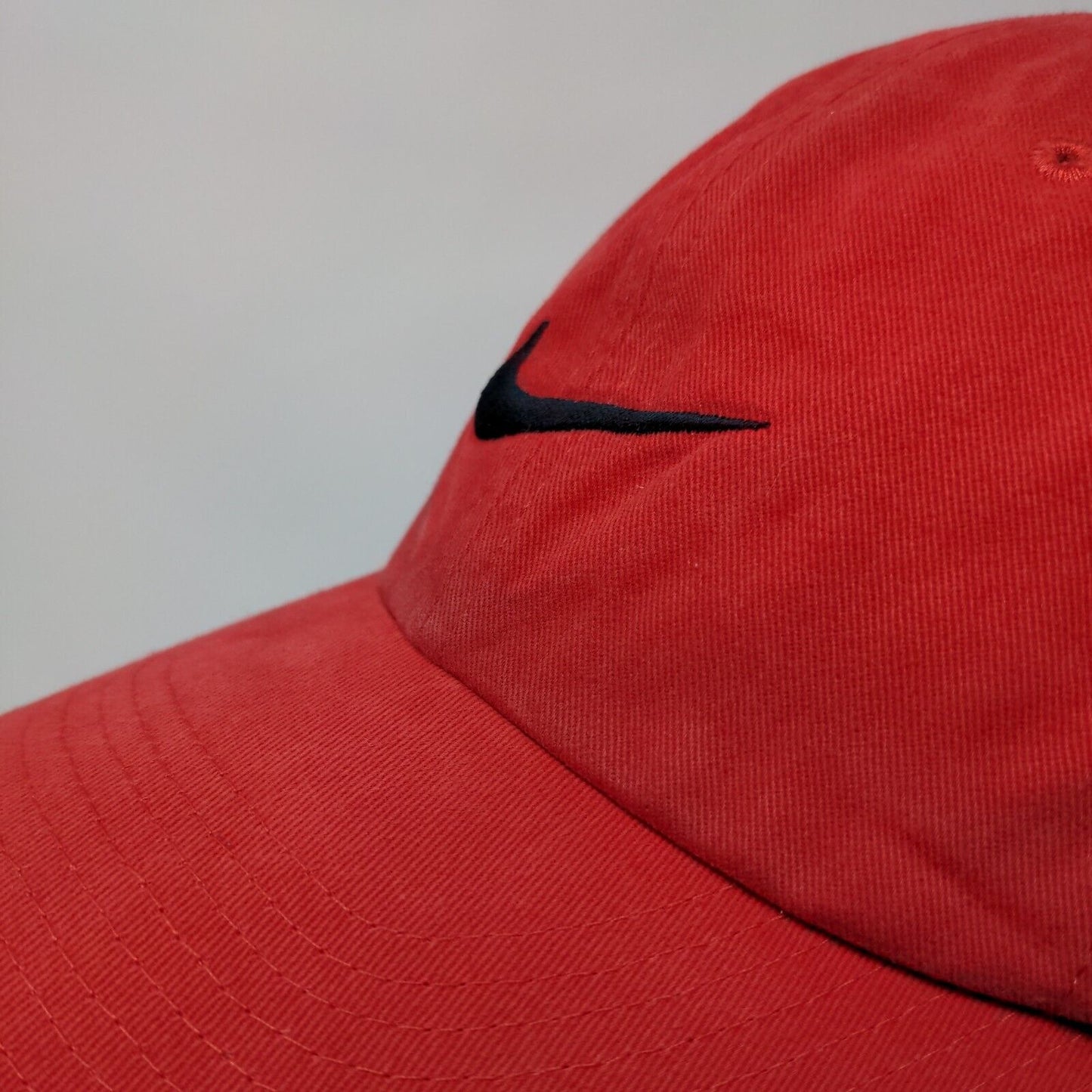 Nike Golf Slideback Hat Red OSFA Adjustable Embroidered Swoosh