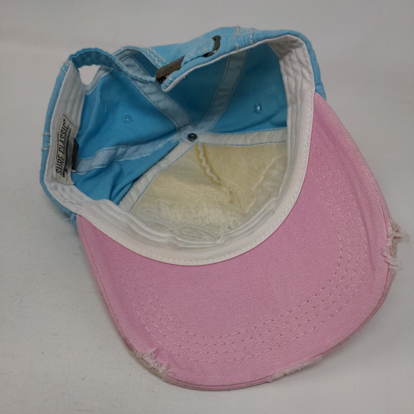 Jamaica Est 62 Slideback Hat Multi OSFA Colorblock Surf Classic