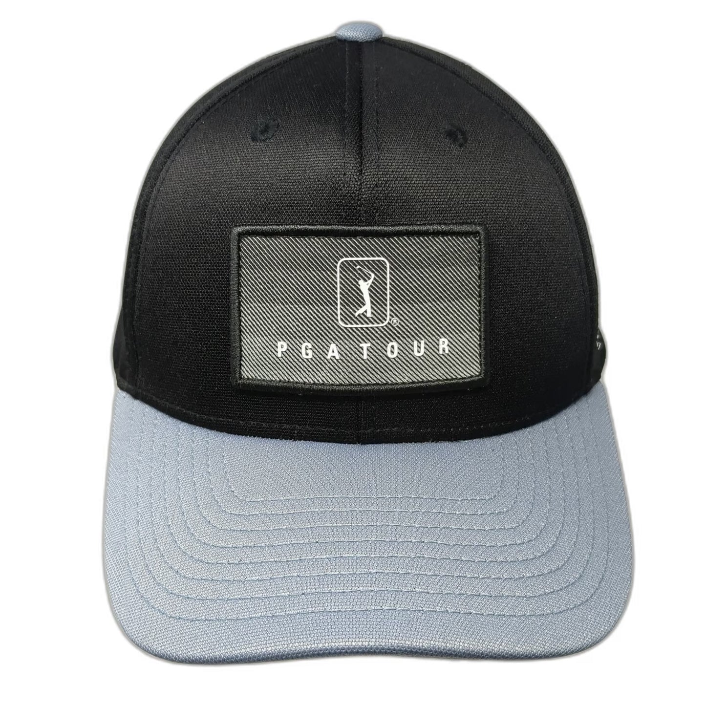 PGA TOUR Baseball Cap Black One Size ProSeries Performance Strapback Hat Blue