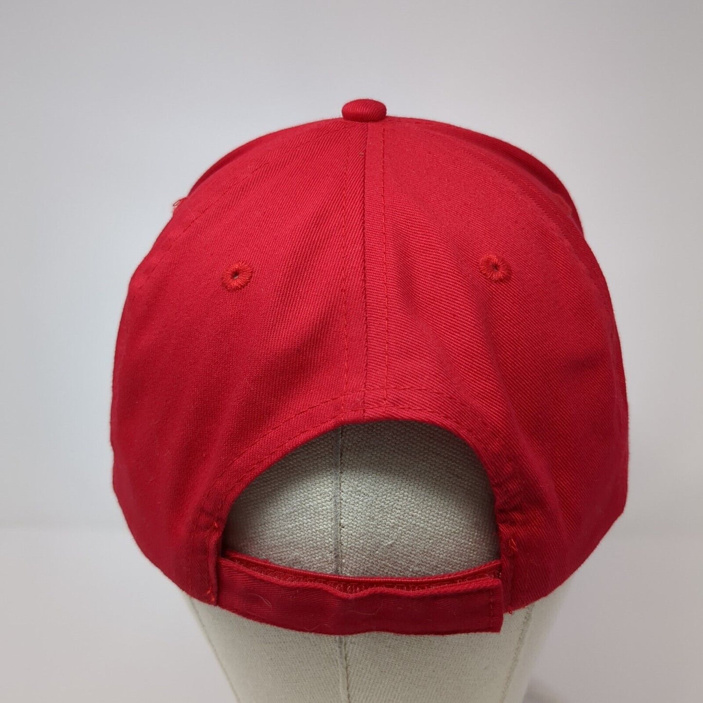 Make America Ghastly Again Strapback Hat Red OS Adjustable Embroidered Otto