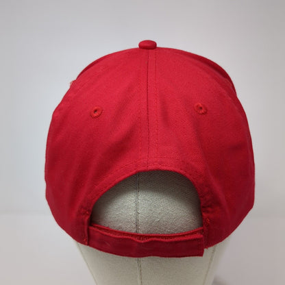 Make America Ghastly Again Strapback Hat Red OS Adjustable Embroidered Otto