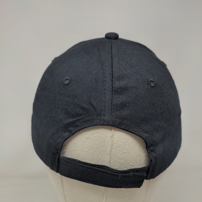 Y6 Warrior Strapback Hat Black OSFA Embroidered Adjustable Vitronic