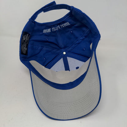 OC Sports Men's Strapback Hat Blue OSFM Embroidered Round Rock Express Logo