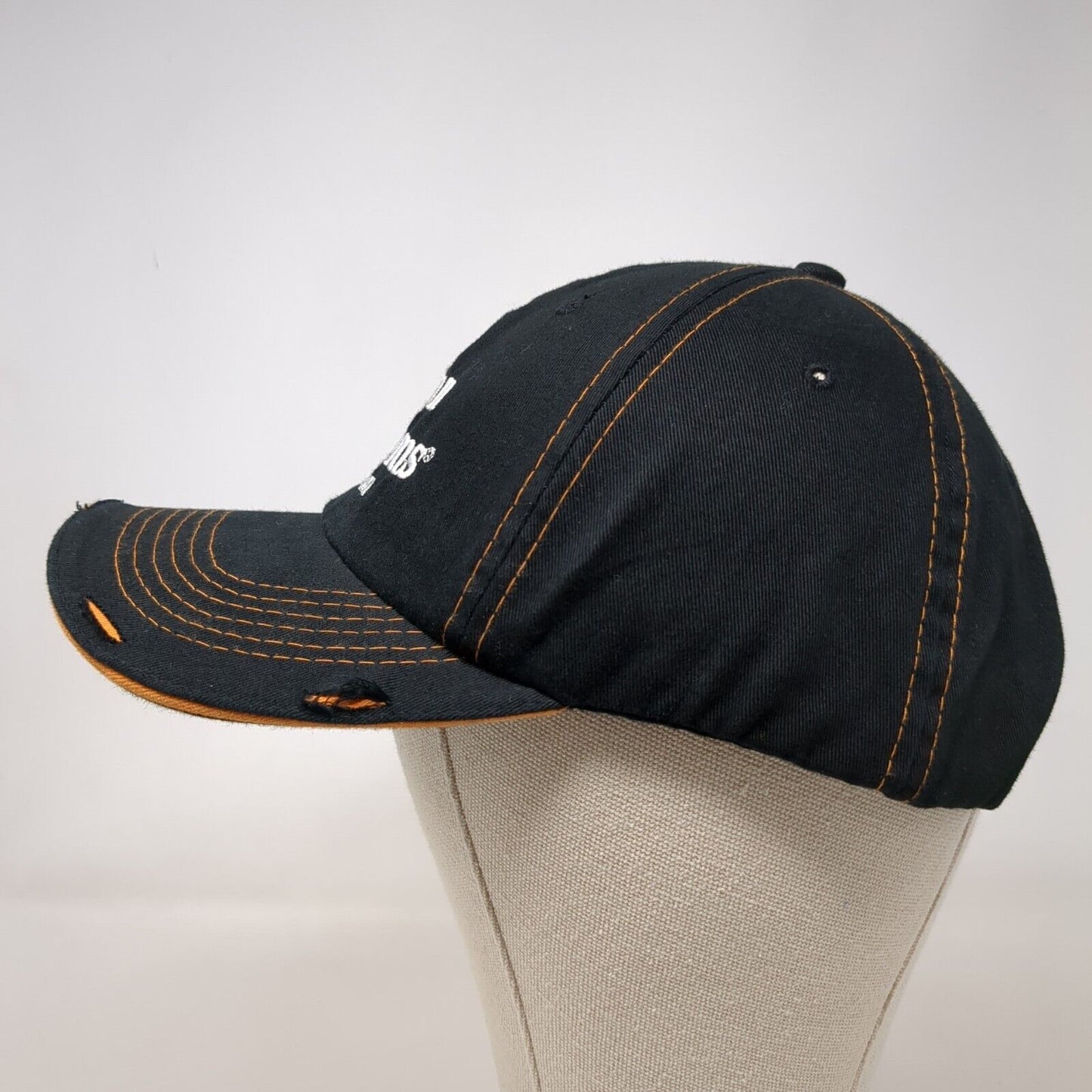 Evan Williams Bourbon Slideback Hat Black OSFA Adjustable Embroidered