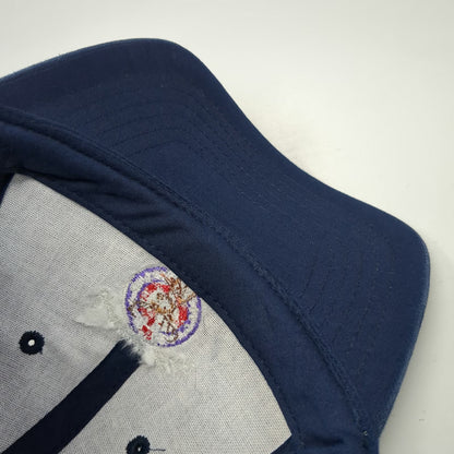 Cotton Deluxe Blue Baseball Cap OSFM Carteret Elks Lodge 2235 BPOE Slideback Hat