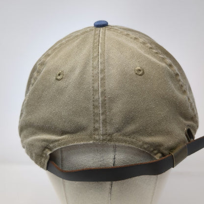Yawgoog Hiker 2011 Baseball Cap Beige Blue One Size Slideback Embroidered Hat
