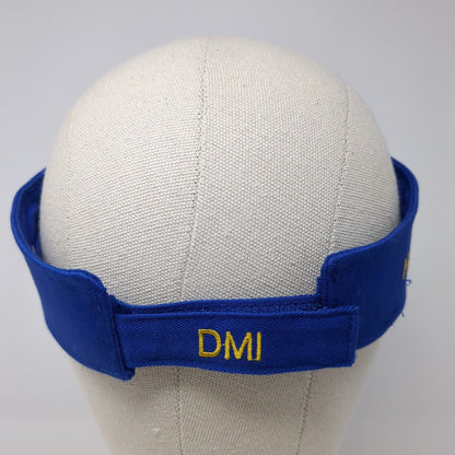 Drake Mechanical Strapback Sun Visor Hat Blue One Size Adjustable