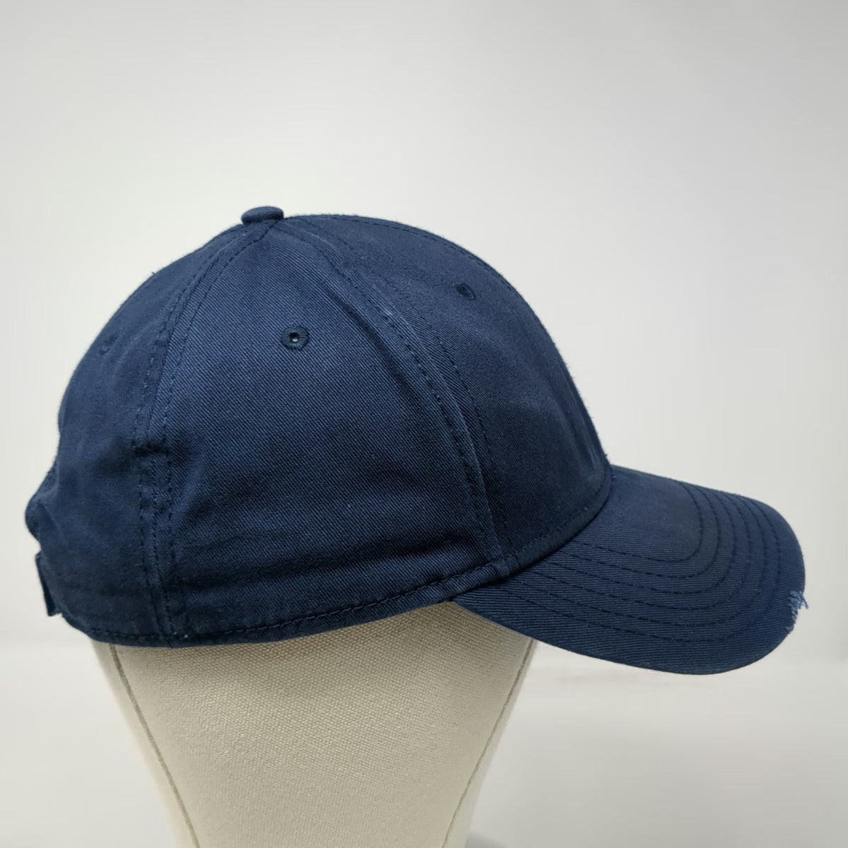 Timberland Baseball Cap Blue One Size Strapback Adjustable Hat Plain Solid