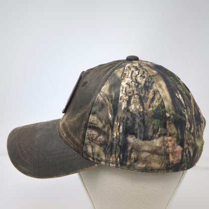 Outdoor Cap Baseball Cap Brown One Size Camo Distressed Advantech ZipSystem Hat