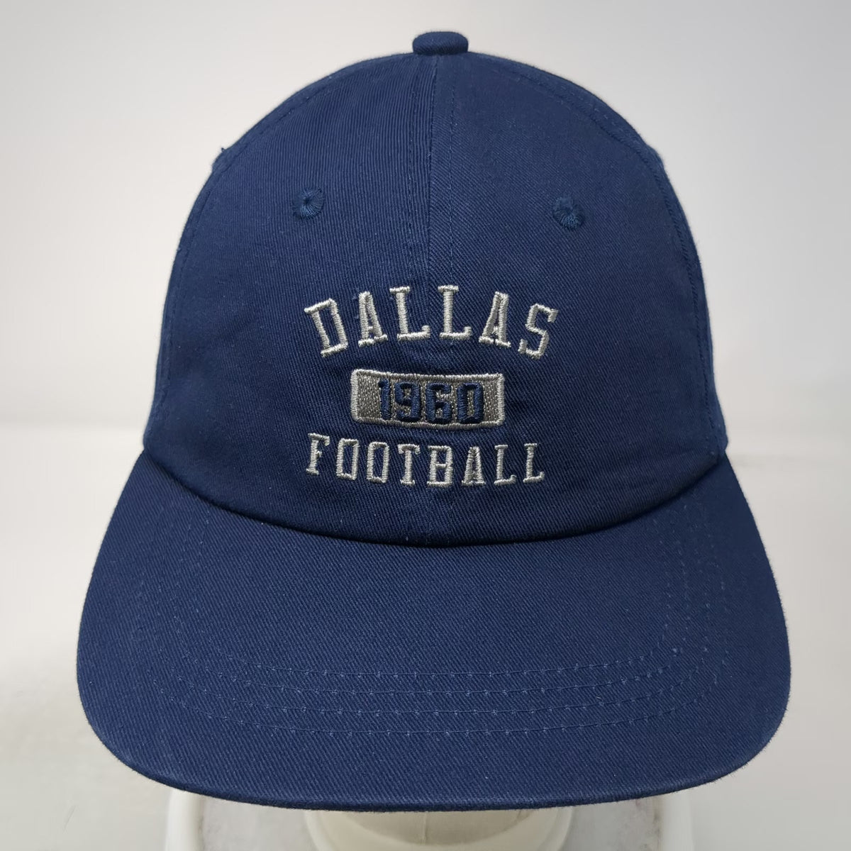Baseball Cap Blue One Size Dallas Football 1960 Slideback Adjustable Hat