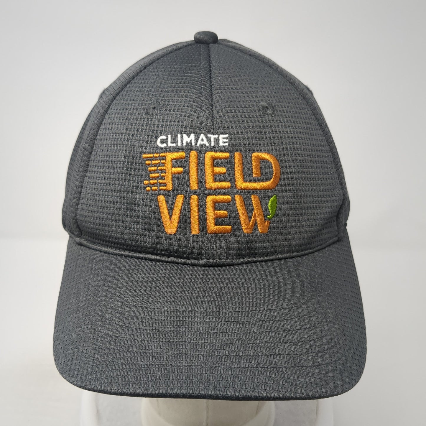 Climate FieldView Strapback Hat Gray One Size Adjustable K-Products