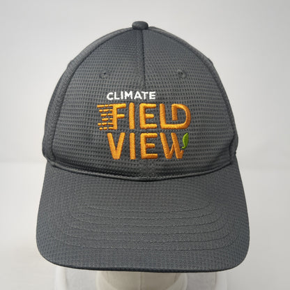 Climate FieldView Strapback Hat Gray One Size Adjustable K-Products