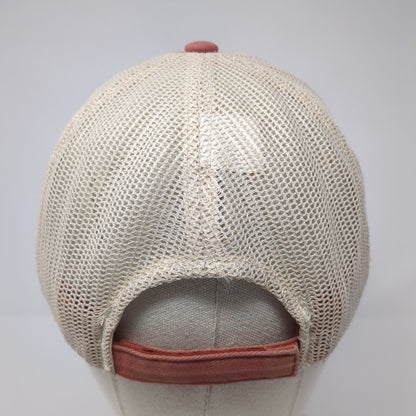 Orvis Fishing Tackle Strapback Mesh Back Trucker Hat Red One Size