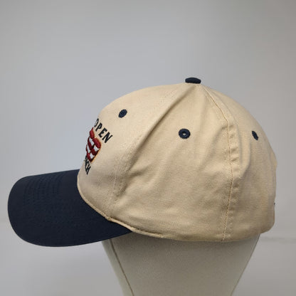 Ahead Baseball Cap Beige U.S. Open 2000 Pebble Beach Golf Hat Strap Vintage