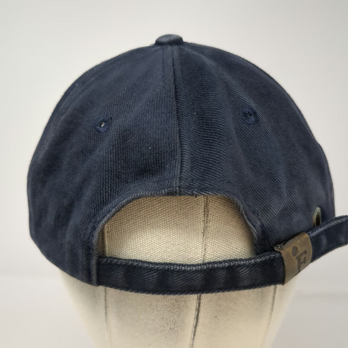 Fahrenheit Baseball Cap Blue OSFM Seashore Campsites Staff Hat Slideback Cotton