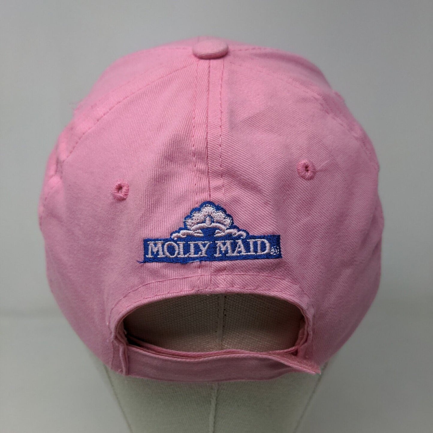 Unbranded Women's Strapback Hat Pink Size 58CM Embroidered Crab Claw Bat Logo