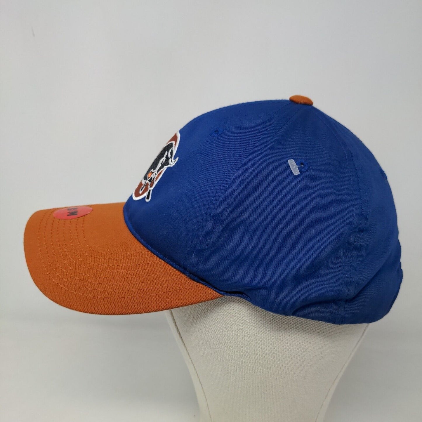 Outdoor Cap Men's Strapback Hat Blue Brown Size S/M Durham Bulls Embroidered