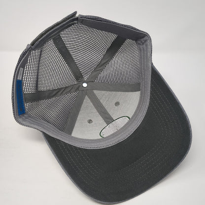 Fly Fishing Film Tour Trucker Hat Gray OS Adjustable Mesh Back Costa Del Mar