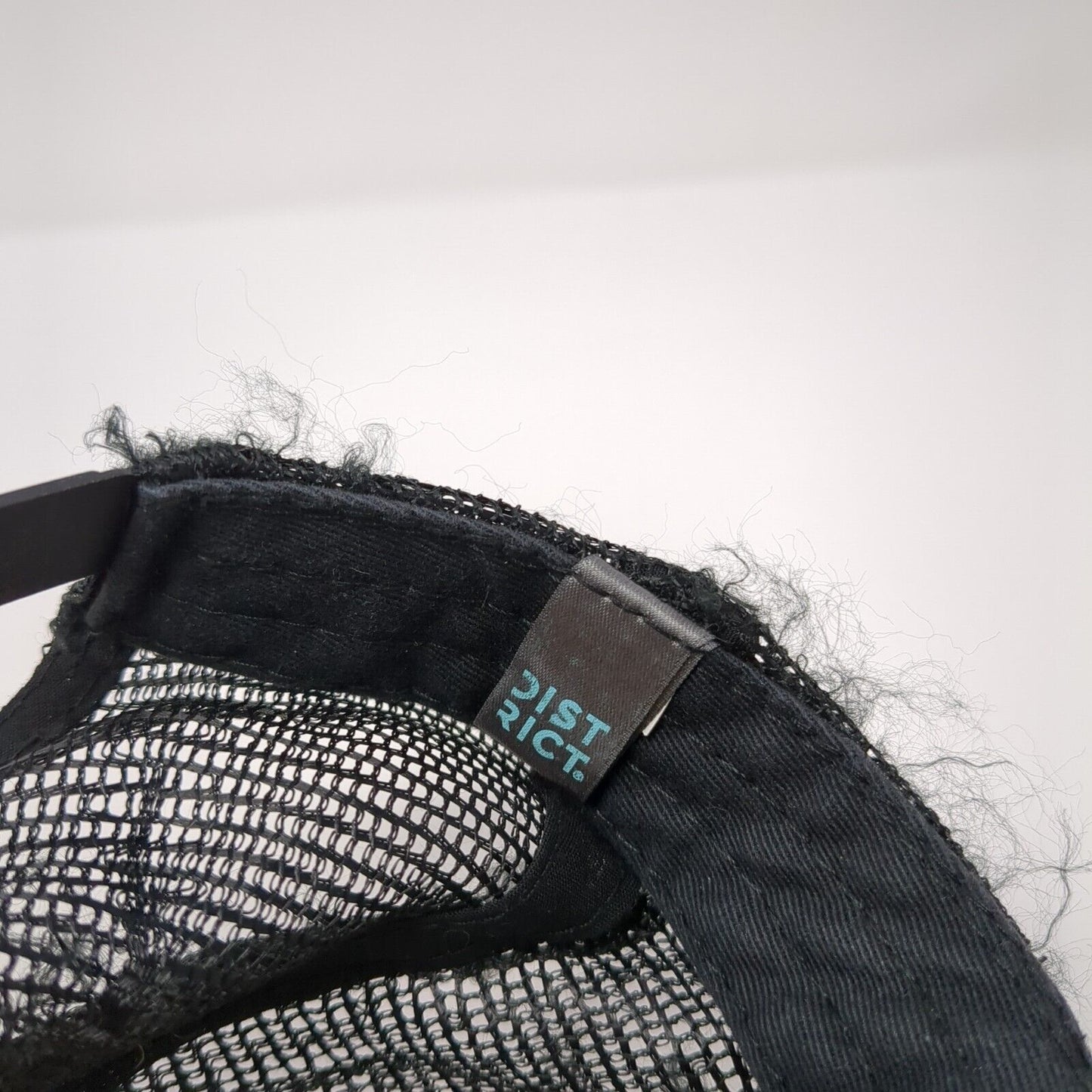 Idaho Freeride Snapback Trucker Hat Black One Size Mesh Back District