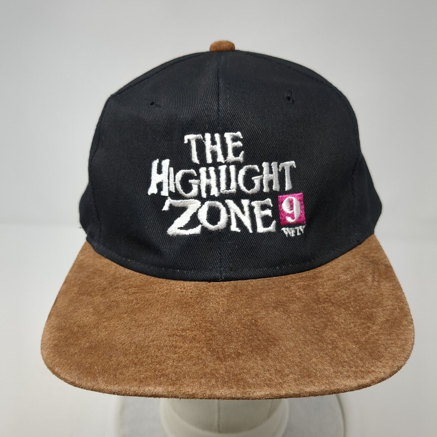 The Highlight Zone Slideback Hat Multi One Size Adjustable Leather Strap