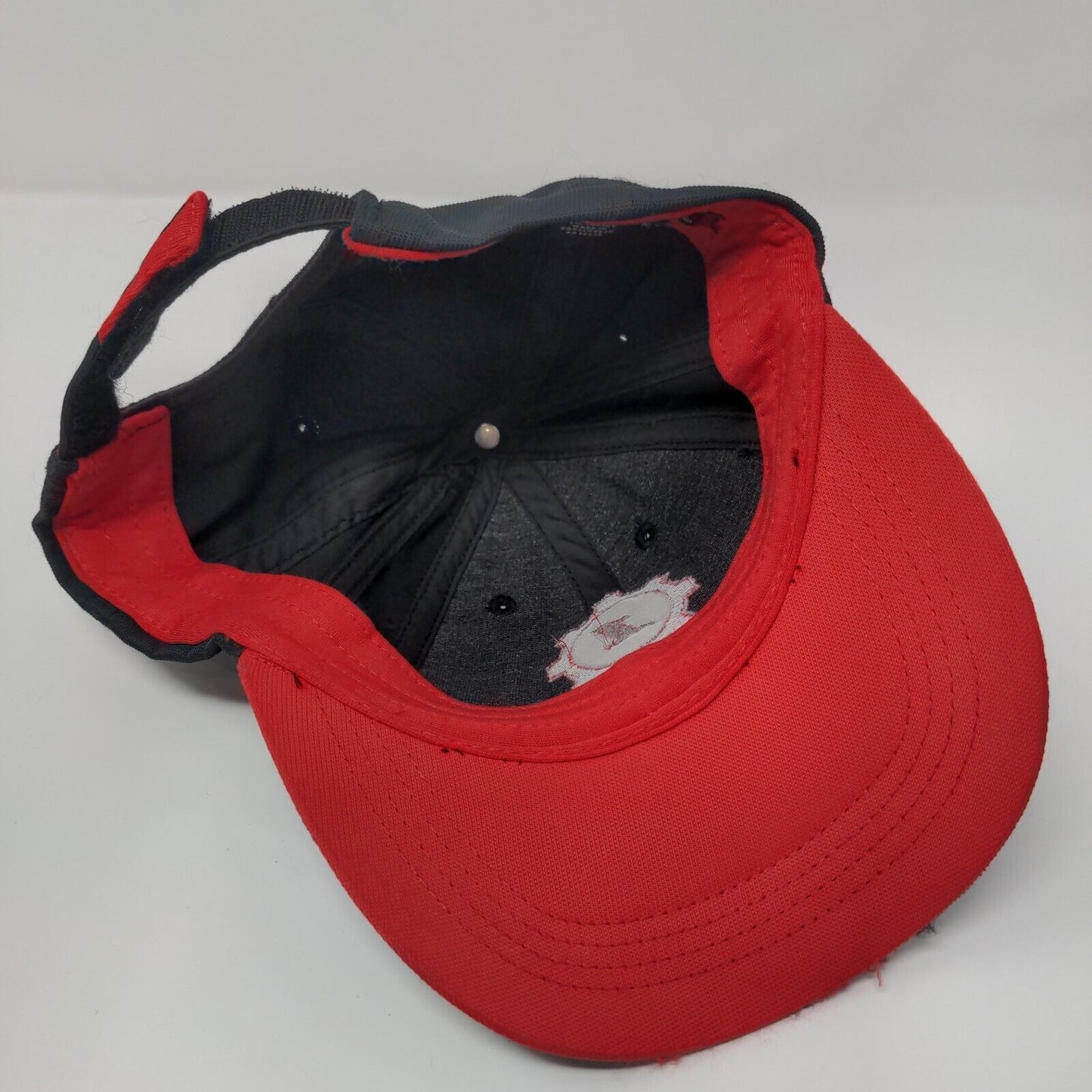 Sport-Tek Strapback Hat Black One Size Adjustable Embroidered Port Authority