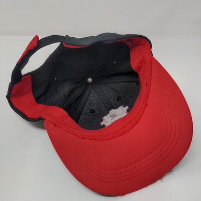 Sport-Tek Strapback Hat Black One Size Adjustable Embroidered Port Authority