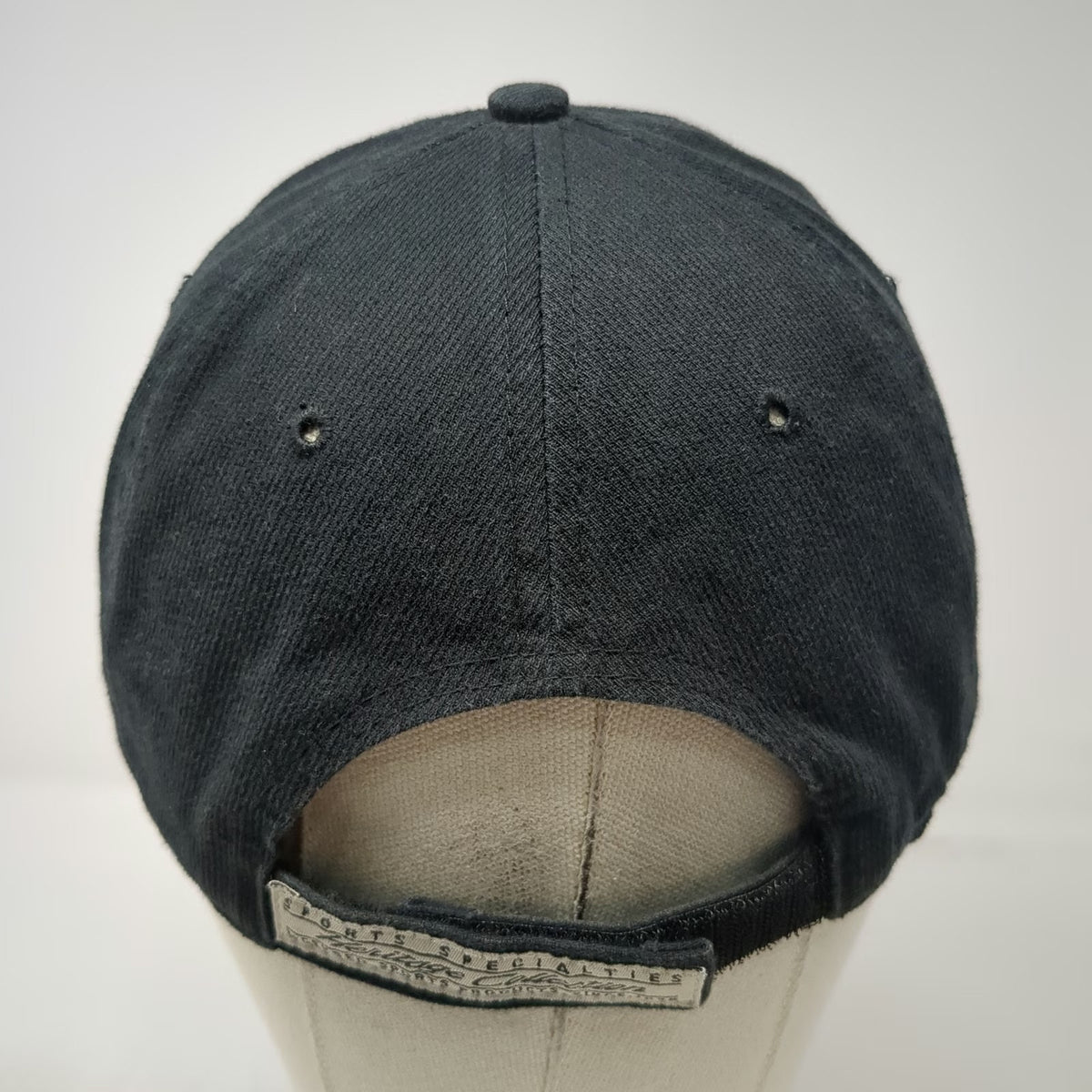 Pittsburgh Steelers NFL Sports Specialties Black Strapback Cap Hat Vintage