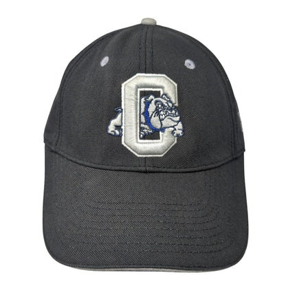 Georgetown Bulldogs Strapback Hat Black S/M Adjustable Embroidered The Game Pro