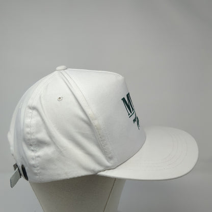 MVP Most Valuable Physician Slideback Hat White One Size Leather Strap