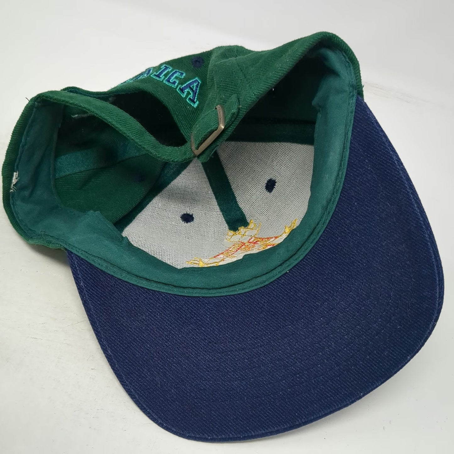 5 Panel Green Blue One Size Jamaica Montecristo Cigar Habana Embroidered Hat