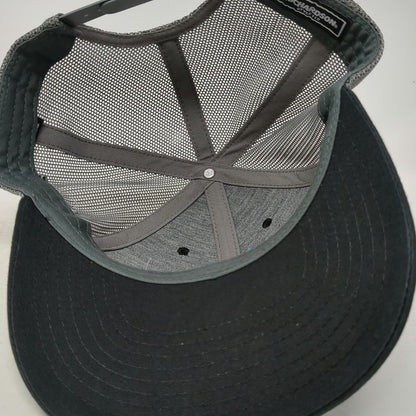 Richardson Trucker Hat Black Gray Blue One Size ASC Building Products Snapback