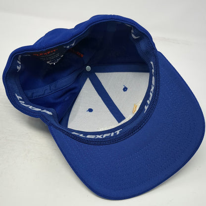 Flexfit Baseball Cap Blue XL Constant Contact Embroidered Logo Polyester Hat