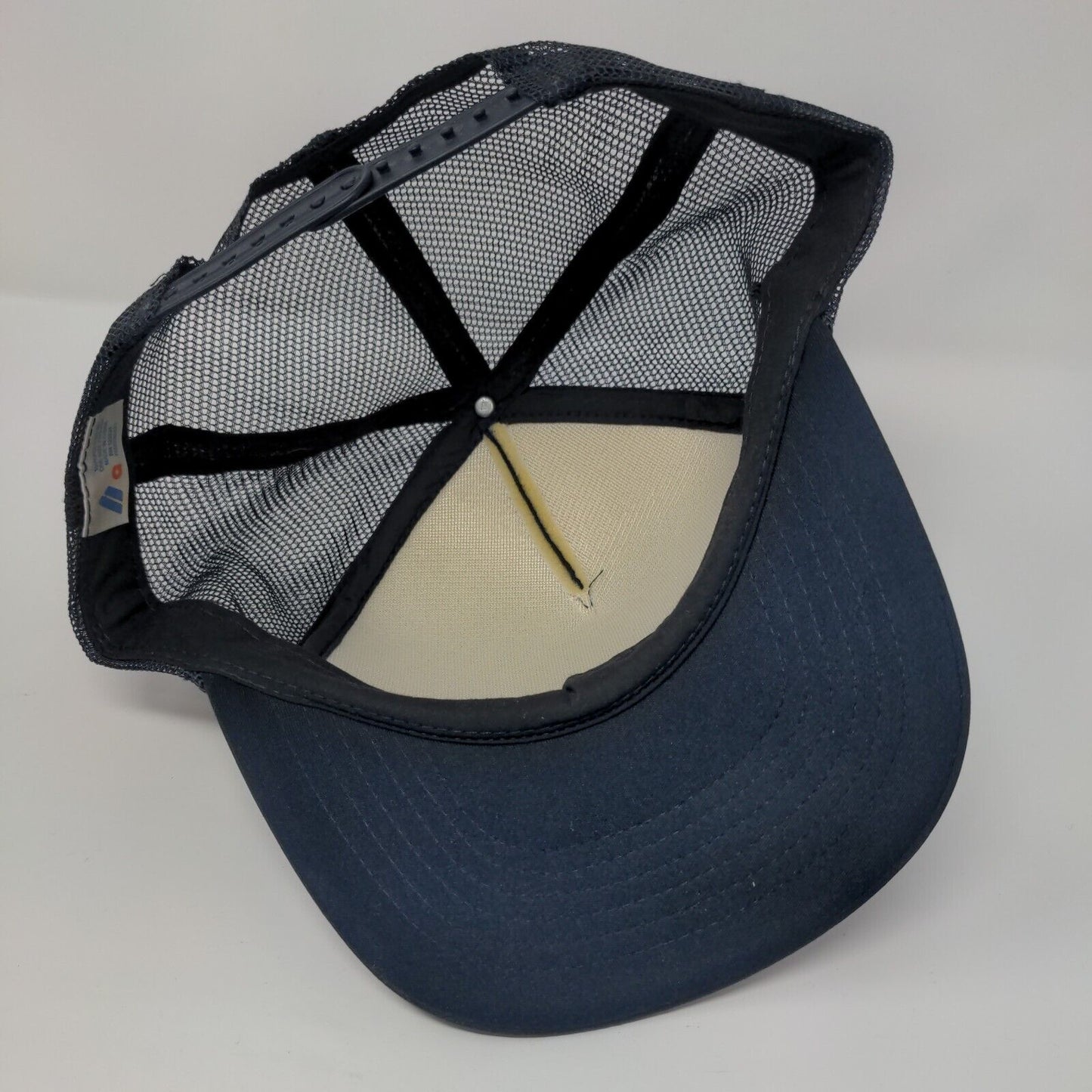 Pivot 10 Year Anniversary Snapback Trucker Hat Blue OSFA Mesh Back Rope