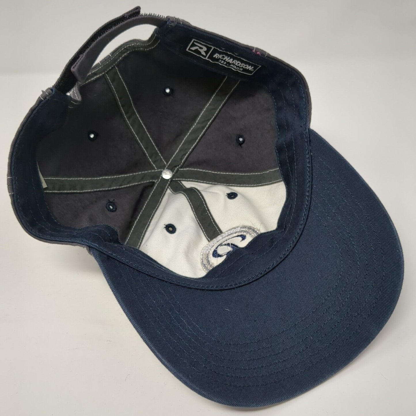 Roth Farms Est. 2003 Strapback Hat Gray M/L Adjustable Embroidered Richardson