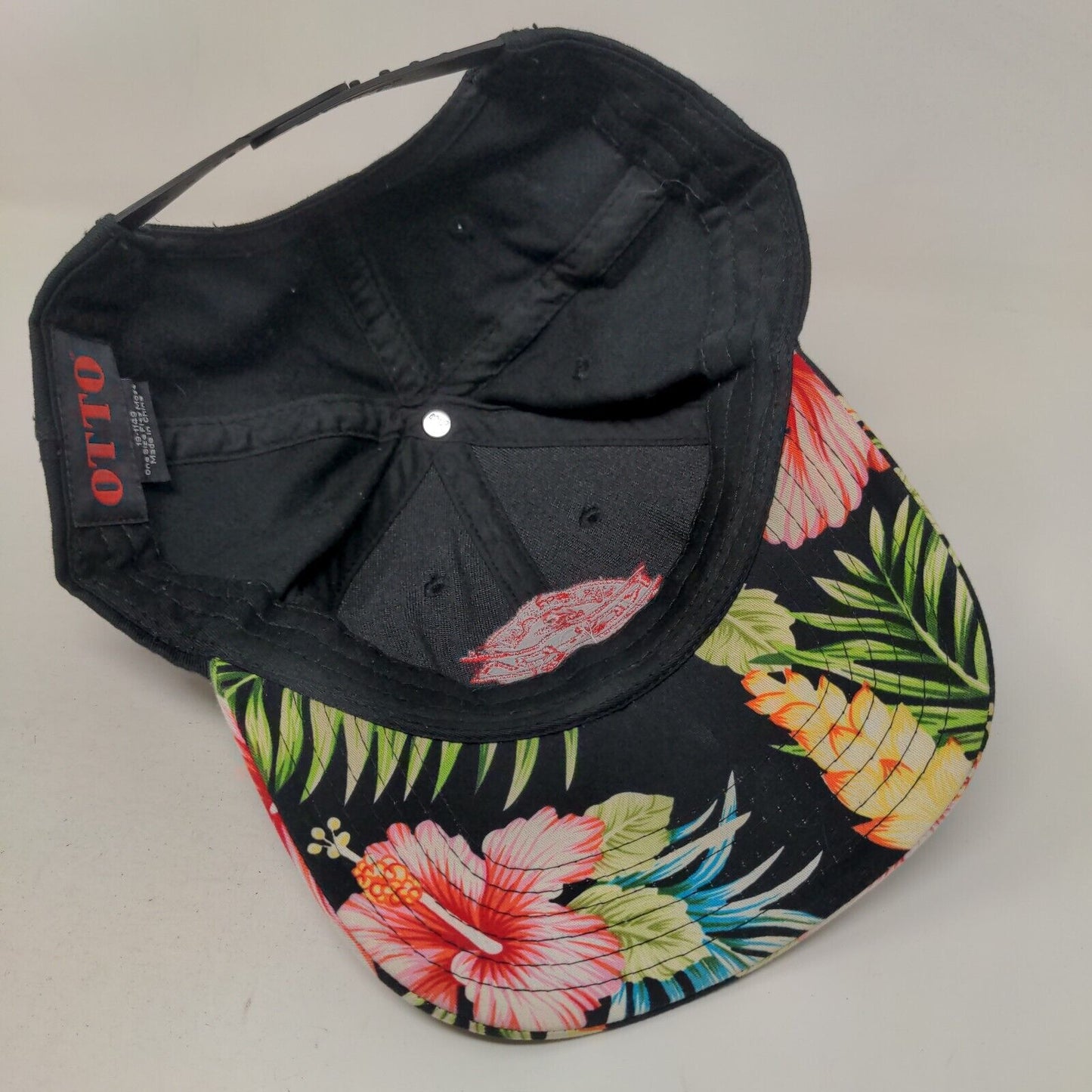 Koloa Surf Company Kauai Hawaii Snapback Hat Multicolor OSFM Floral Otto