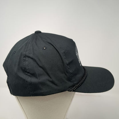 Yupoong 5 Panel Black One Size William Harris Trucking Rope Snapback Kansas Hat