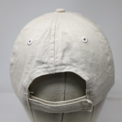Beige Baseball Cap The Stock Market Game Logo Embroidered Cotton Hat Vintage