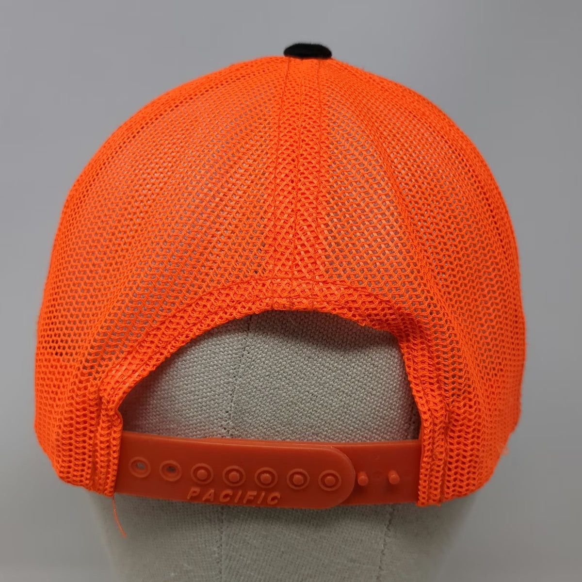 Pacific Snapback Black Orange One Size Northwest Laborers Training Mesh Hat