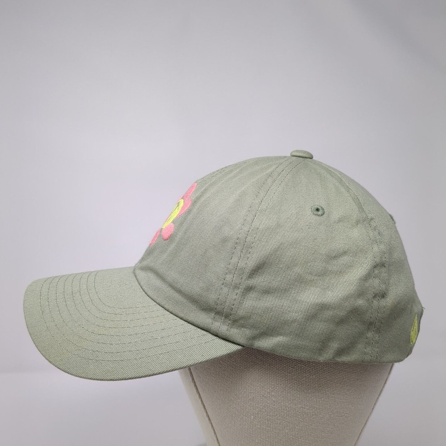 Volcom Stone Wonder Slideback Hat Green OSFM Adjustable Embroidered