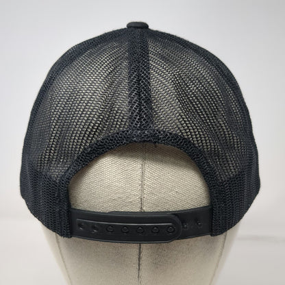 Yupoong Avery Brewing Boulder CO Trucker Hat Black One Size Mesh Back Snapback