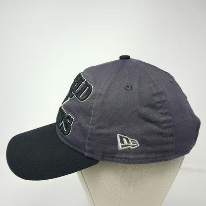 New Era MLB World Series League Champs Gray Baseball Cap OS Slideback Cotton Hat